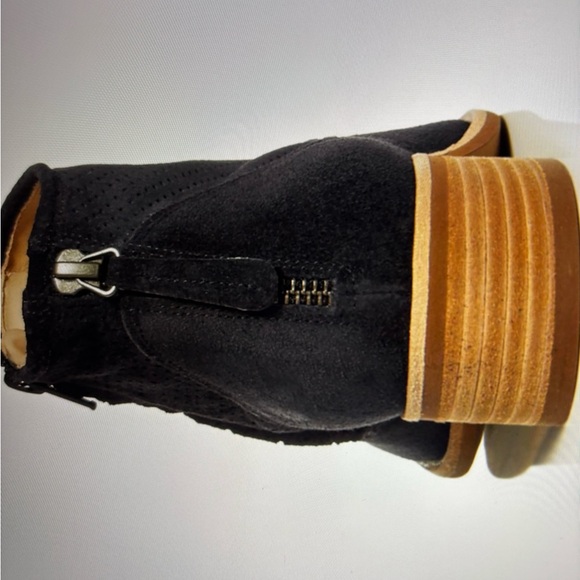 Paul Green Addison Space Suede Ankle Booties - Picture 2 of 14